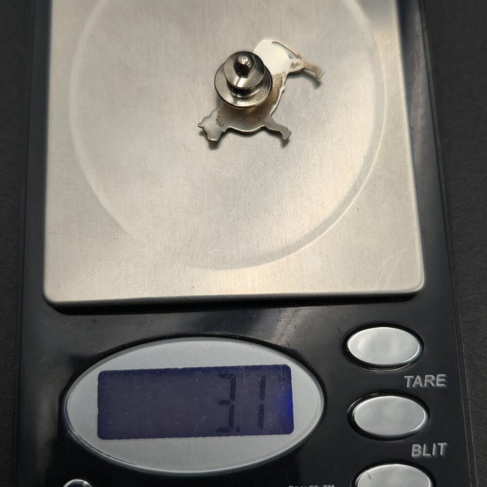 Sterling Silver Cute Cow Animal Pin A6152 - Picture 7 of 7